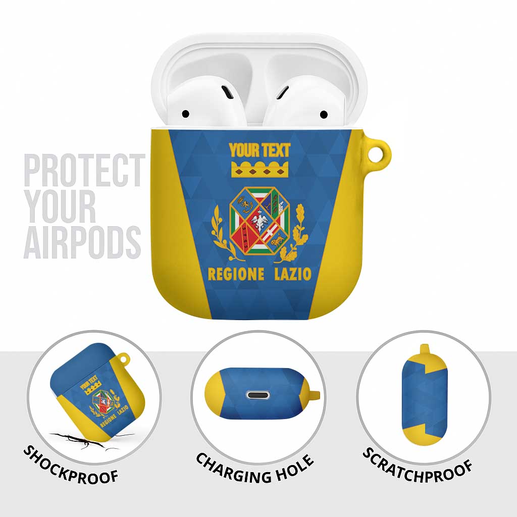Personalized Italy Lazio AirPods Case Inspiration Flags Style - Wonder Print Shop