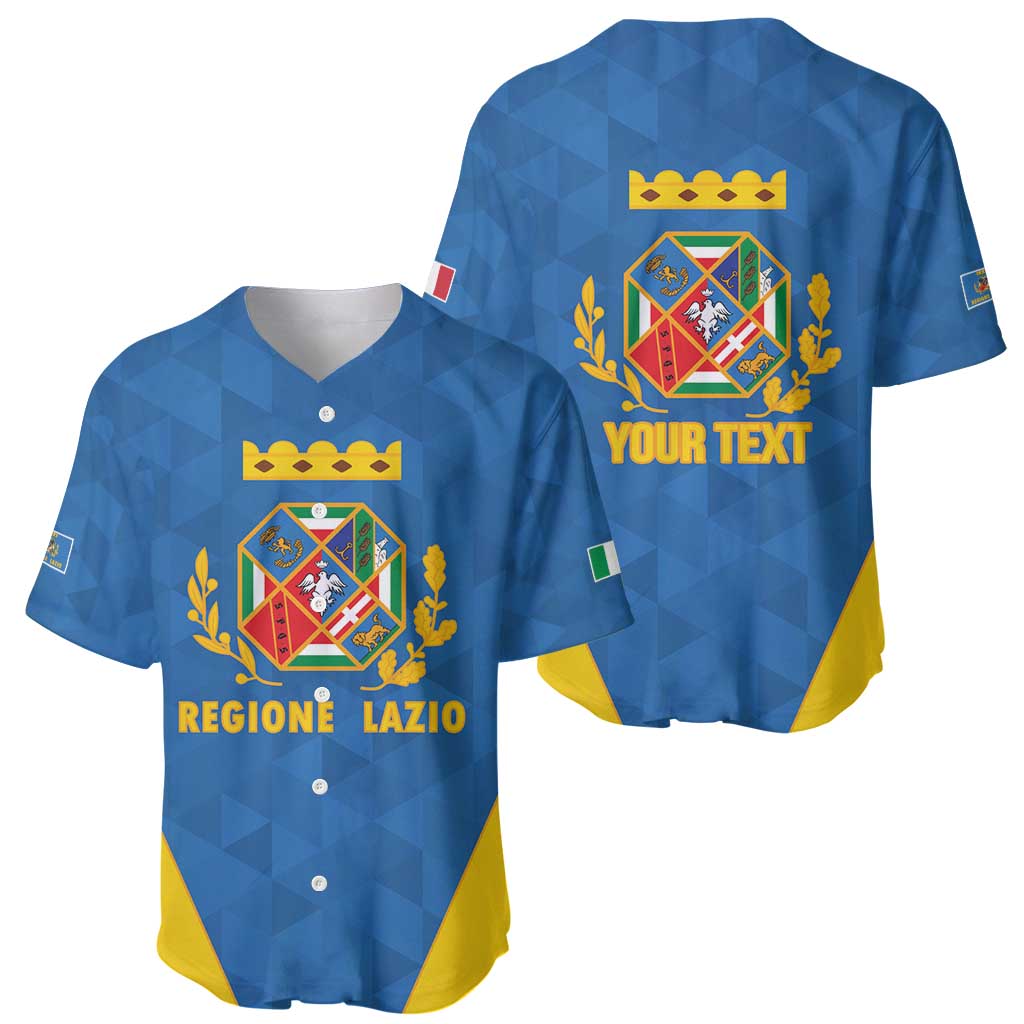 Personalized Italy Lazio Baseball Jersey Inspiration Flags Style
