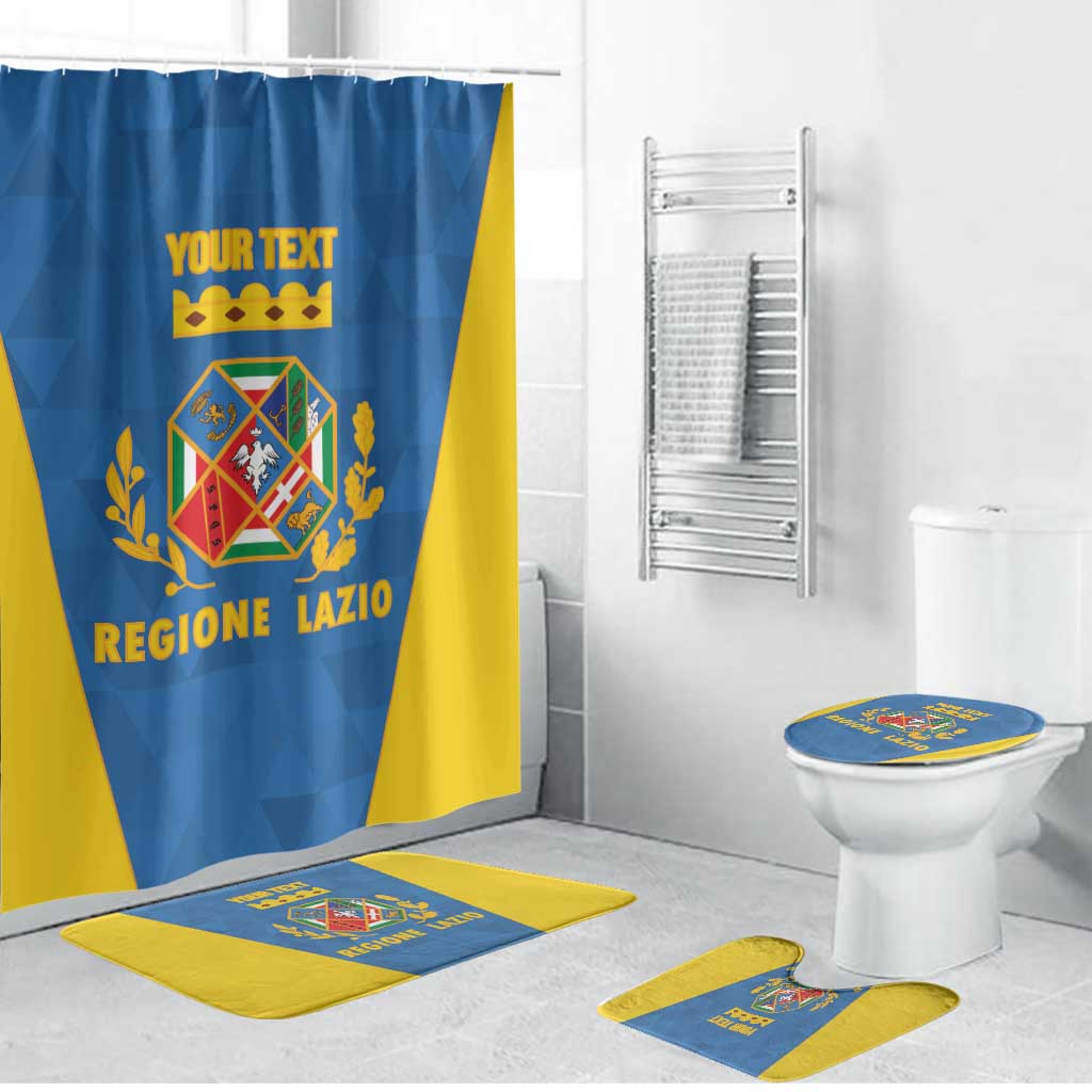 Personalized Italy Lazio Bathroom Set Inspiration Flags Style - Wonder Print Shop