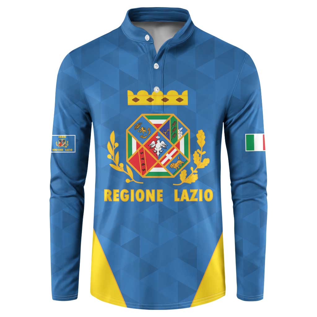 Personalized Italy Lazio Button Sweatshirt Inspiration Flags Style