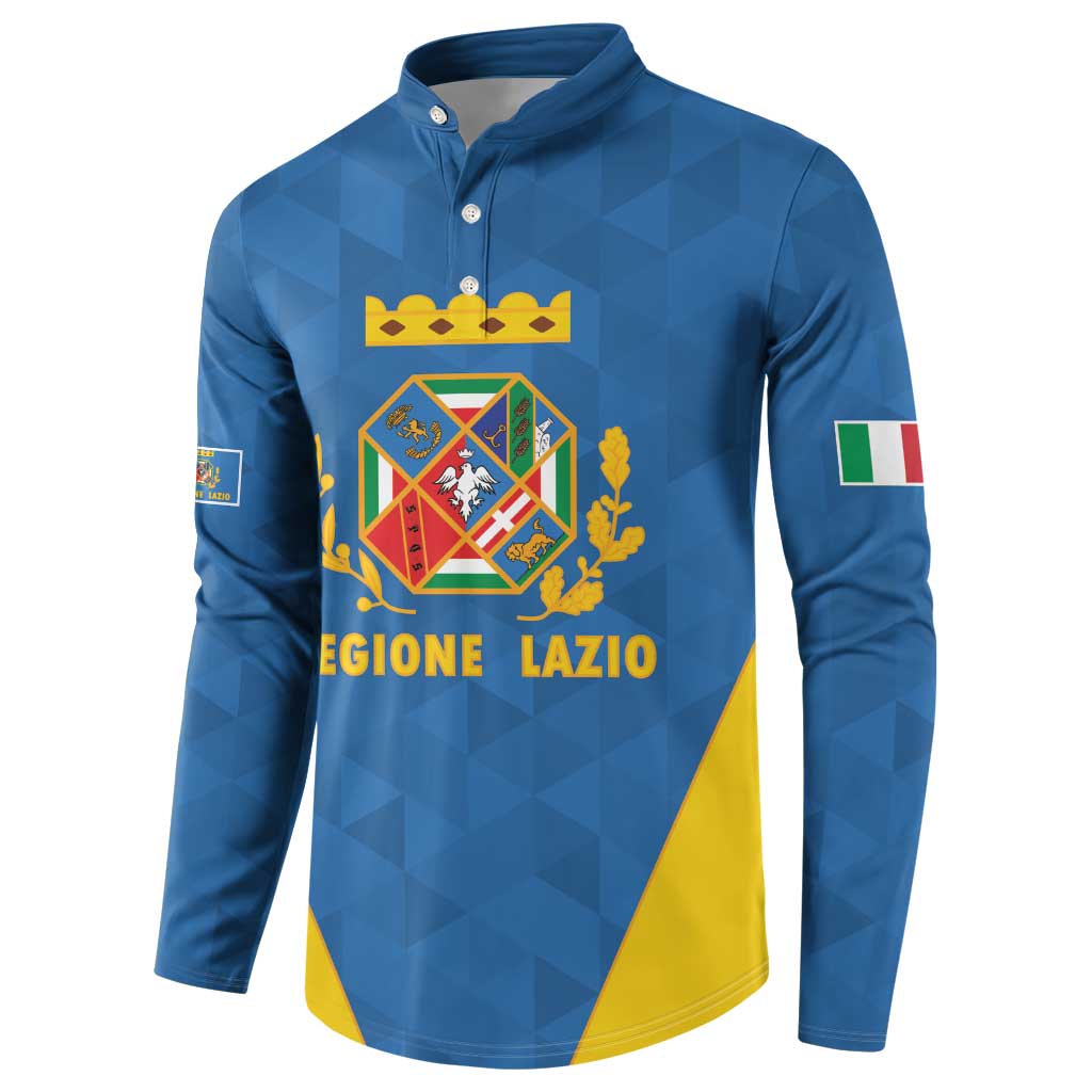 Personalized Italy Lazio Button Sweatshirt Inspiration Flags Style