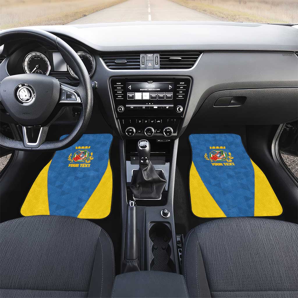 Personalized Italy Lazio Car Mats Inspiration Flags Style