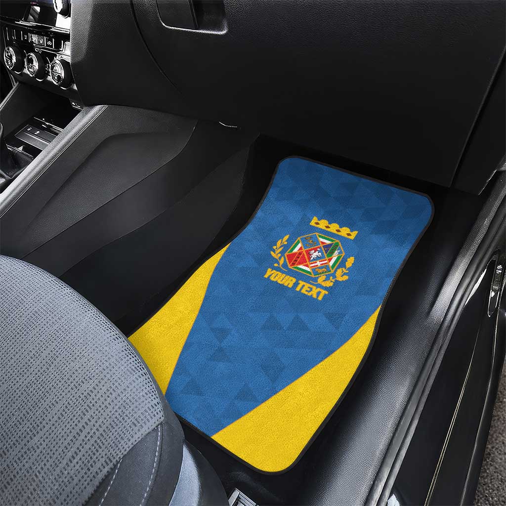 Personalized Italy Lazio Car Mats Inspiration Flags Style
