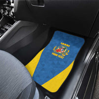 Personalized Italy Lazio Car Mats Inspiration Flags Style