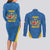 Personalized Italy Lazio Couples Matching Long Sleeve Bodycon Dress and Long Sleeve Button Shirt Inspiration Flags Style
