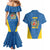 Personalized Italy Lazio Couples Matching Mermaid Dress and Hawaiian Shirt Inspiration Flags Style
