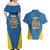 Personalized Italy Lazio Couples Matching Off Shoulder Maxi Dress and Hawaiian Shirt Inspiration Flags Style
