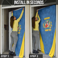 Personalized Italy Lazio Door Cover Inspiration Flags Style - Wonder Print Shop