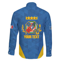 Personalized Italy Lazio Family Matching Long Sleeve Bodycon Dress and Hawaiian Shirt Inspiration Flags Style