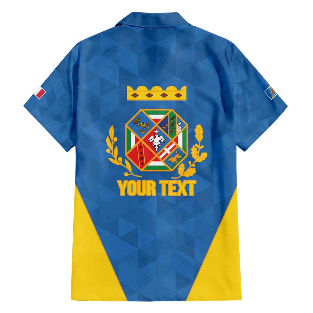 Personalized Italy Lazio Family Matching Short Sleeve Bodycon Dress and Hawaiian Shirt Inspiration Flags Style