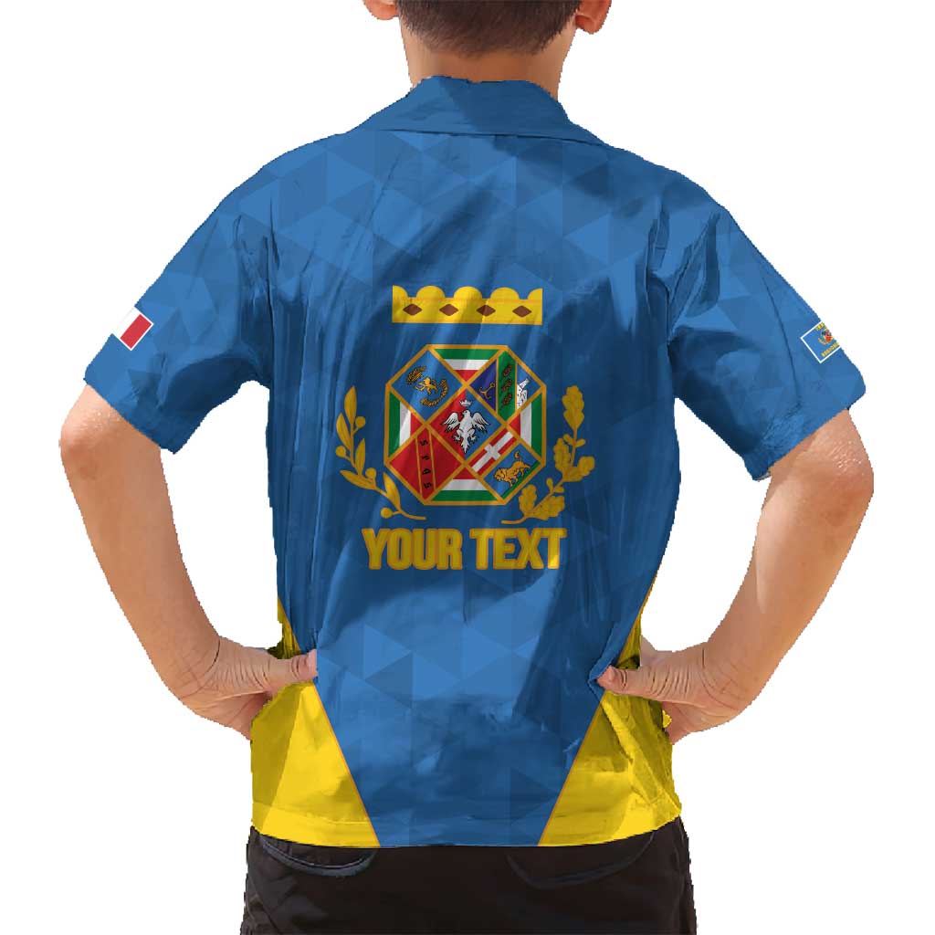 Personalized Italy Lazio Family Matching Tank Maxi Dress and Hawaiian Shirt Inspiration Flags Style