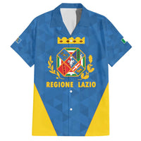 Personalized Italy Lazio Family Matching Tank Maxi Dress and Hawaiian Shirt Inspiration Flags Style