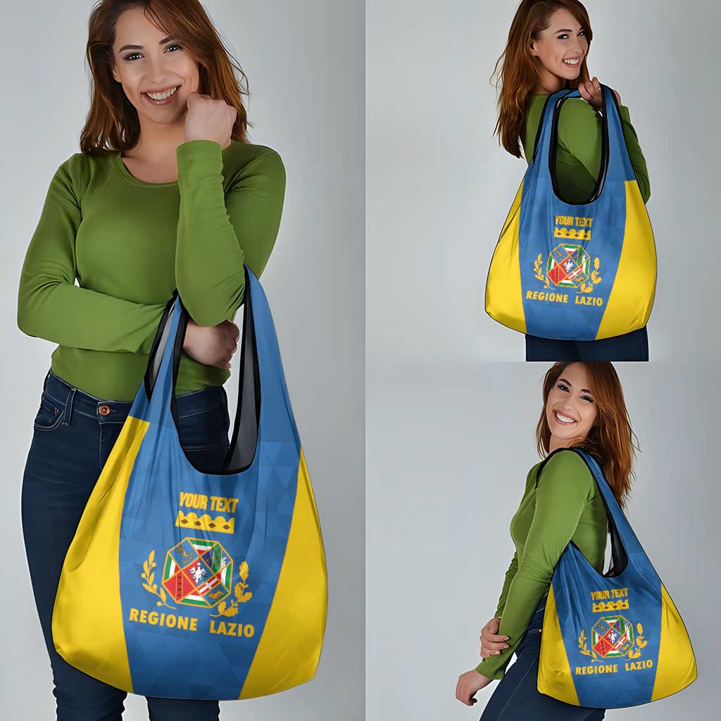Personalized Italy Lazio Grocery Bag Inspiration Flags Style