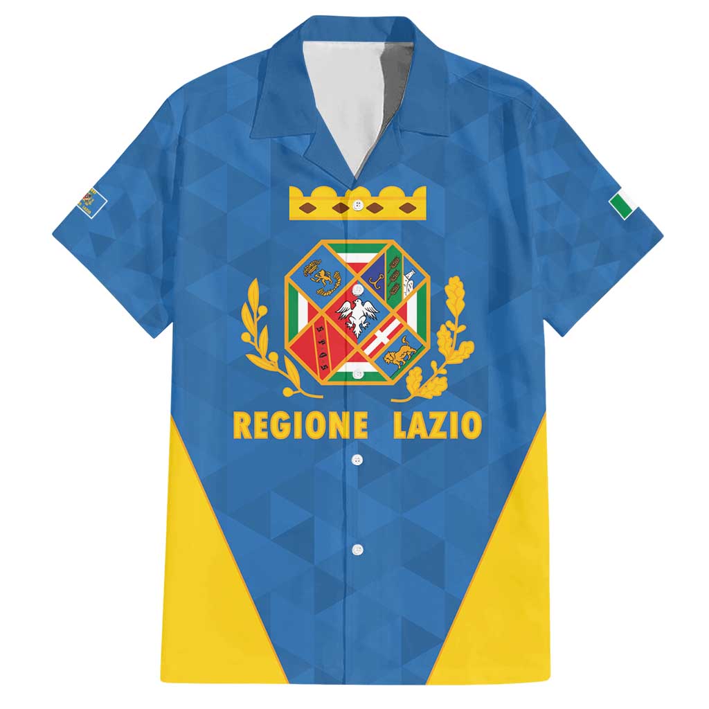Personalized Italy Lazio Hawaiian Shirt Inspiration Flags Style
