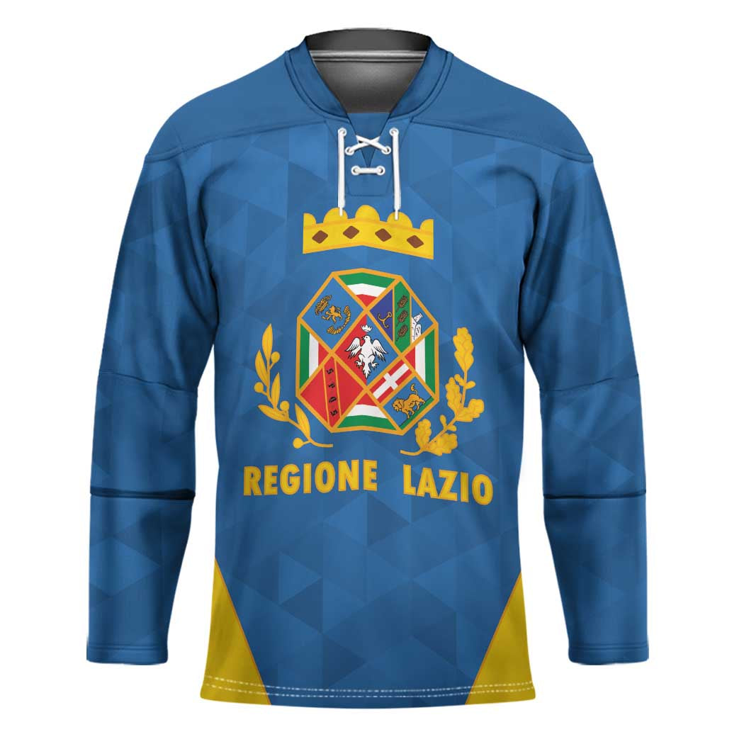 Personalized Italy Lazio Hockey Jersey Inspiration Flags Style - Wonder Print Shop