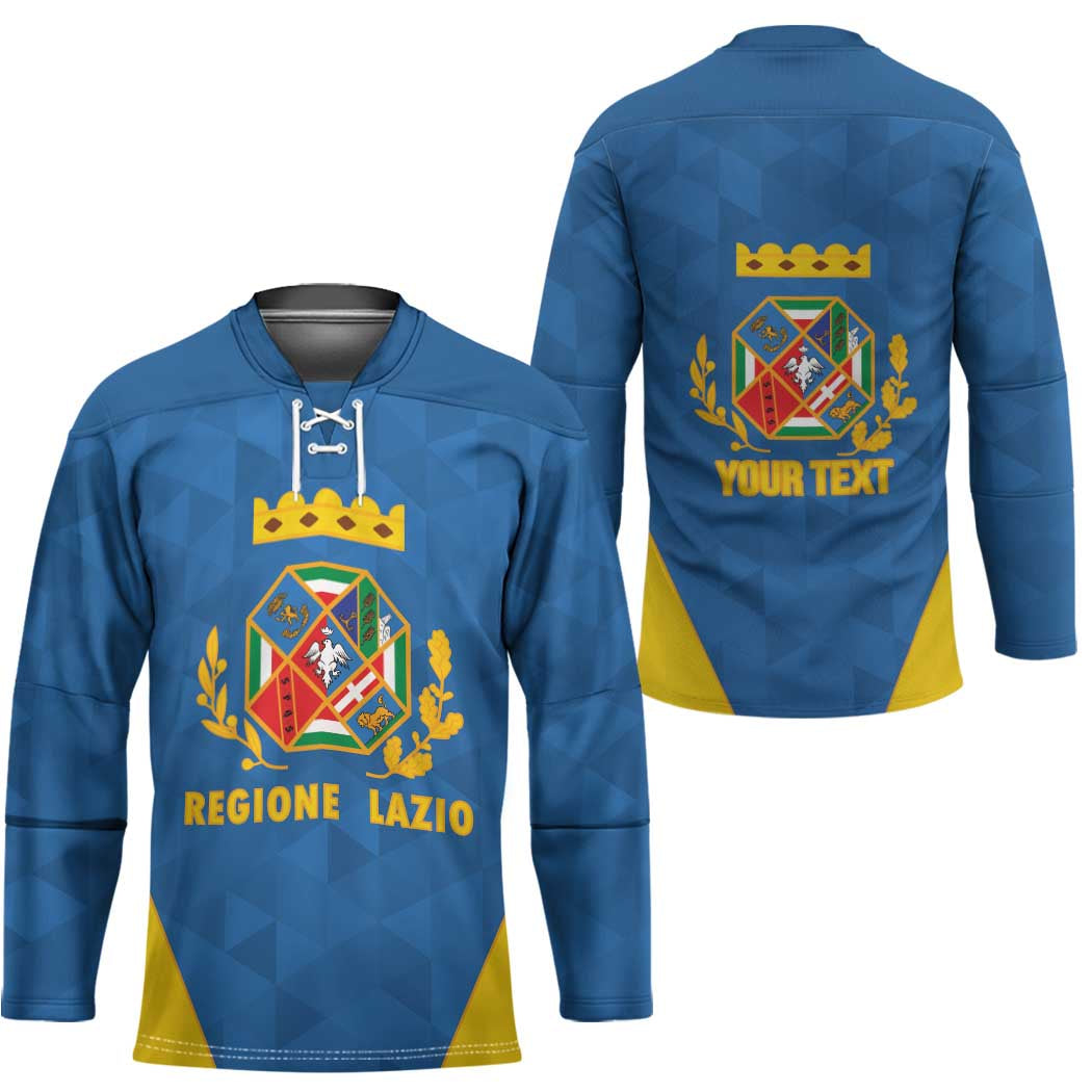 Personalized Italy Lazio Hockey Jersey Inspiration Flags Style - Wonder Print Shop