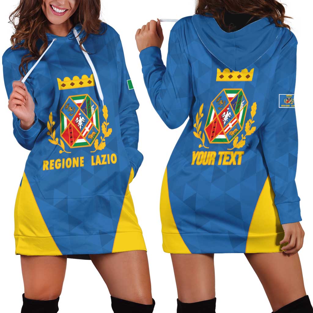 Personalized Italy Lazio Hoodie Dress Inspiration Flags Style