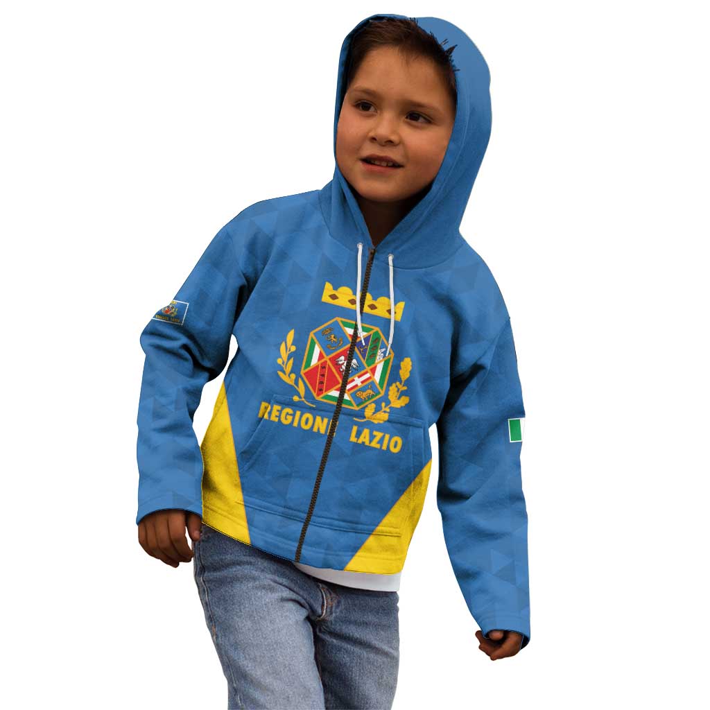 Personalized Italy Lazio Kid Hoodie Inspiration Flags Style