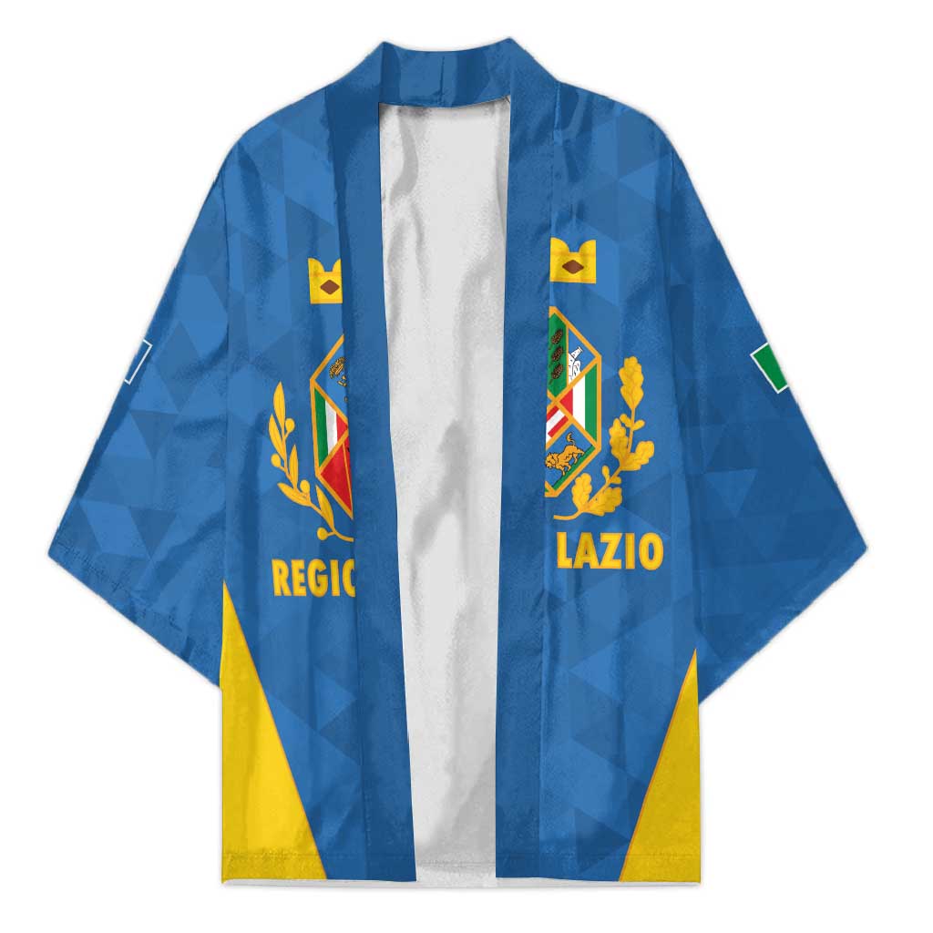 Personalized Italy Lazio Kimono Inspiration Flags Style - Wonder Print Shop