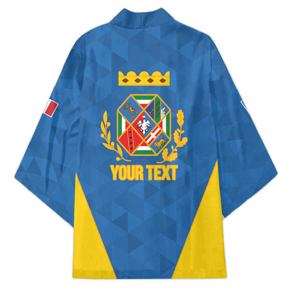 Personalized Italy Lazio Kimono Inspiration Flags Style - Wonder Print Shop