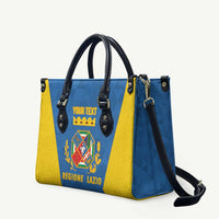 Personalized Italy Lazio Leather Bag Inspiration Flags Style - Wonder Print Shop
