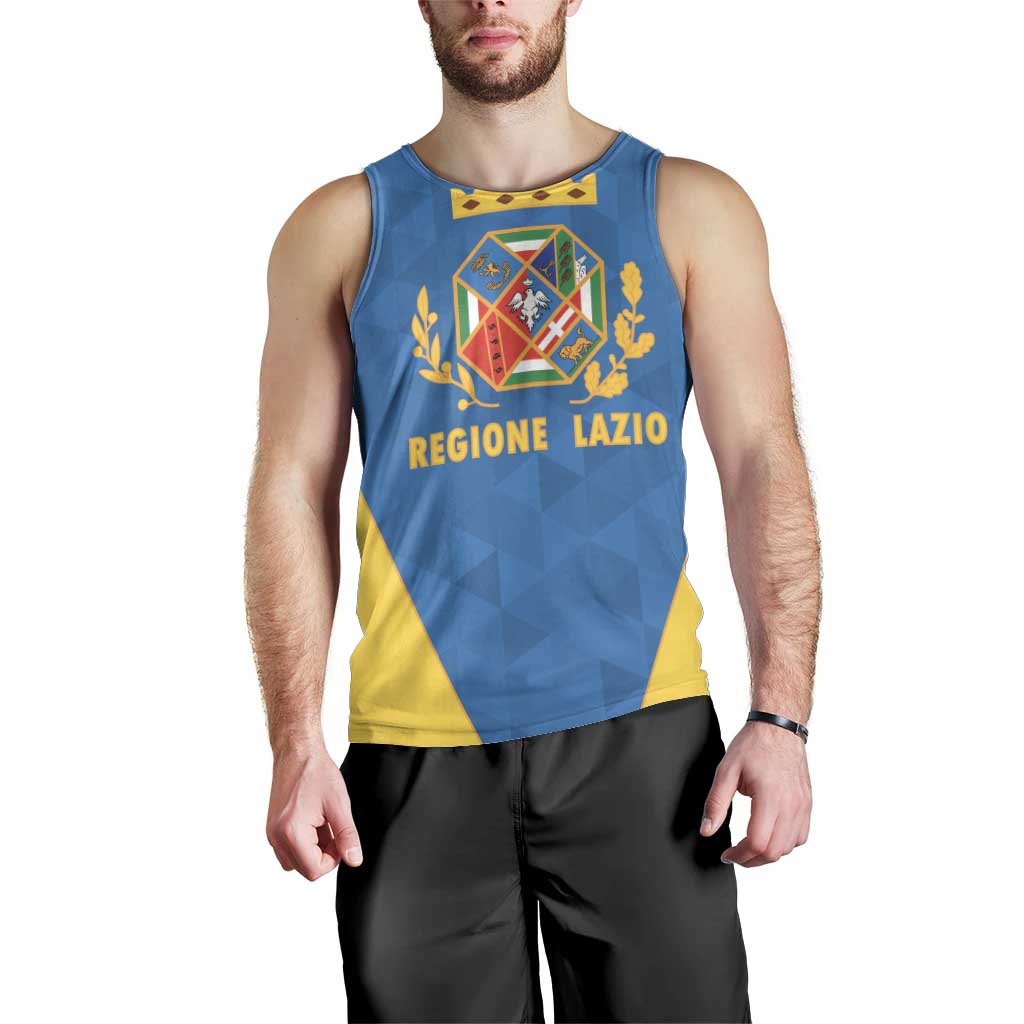 Personalized Italy Lazio Men Tank Top Inspiration Flags Style