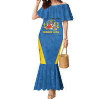 Personalized Italy Lazio Mermaid Dress Inspiration Flags Style