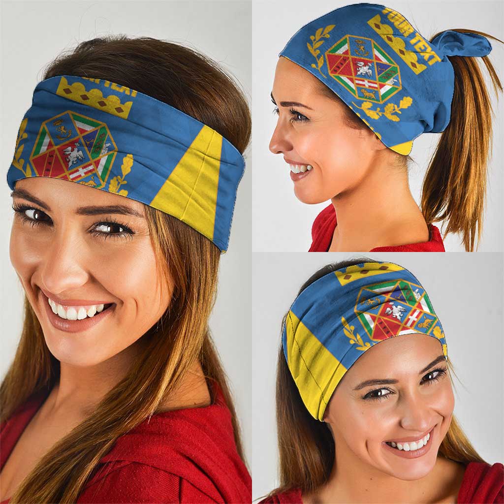 Personalized Italy Lazio Neck Gaiter Inspiration Flags Style - Wonder Print Shop