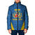 Personalized Italy Lazio Padded Jacket Inspiration Flags Style - Wonder Print Shop