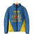 Personalized Italy Lazio Padded Jacket Inspiration Flags Style - Wonder Print Shop