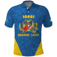 Personalized Italy Lazio Polo Shirt Inspiration Flags Style