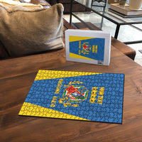 Personalized Italy Lazio Puzzle Inspiration Flags Style - Wonder Print Shop