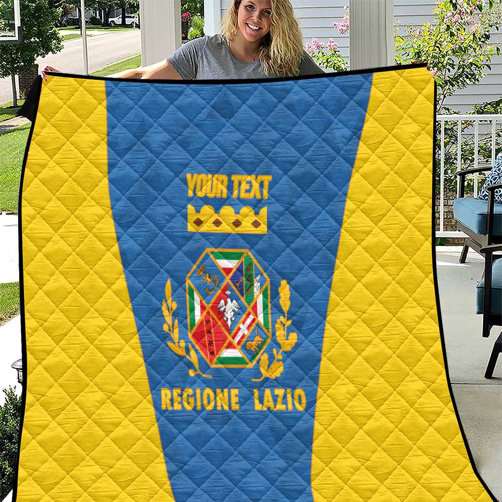 Personalized Italy Lazio Quilt Inspiration Flags Style
