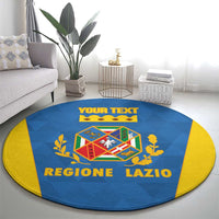 Personalized Italy Lazio Round Carpet Inspiration Flags Style