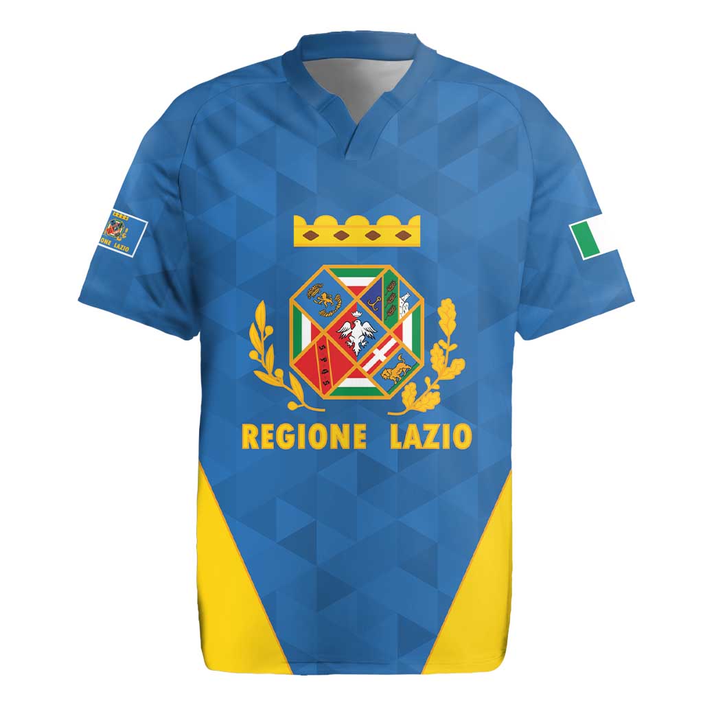 Personalized Italy Lazio Rugby Jersey Inspiration Flags Style