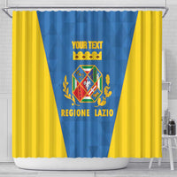 Personalized Italy Lazio Shower Curtain Inspiration Flags Style