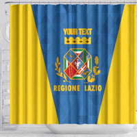 Personalized Italy Lazio Shower Curtain Inspiration Flags Style