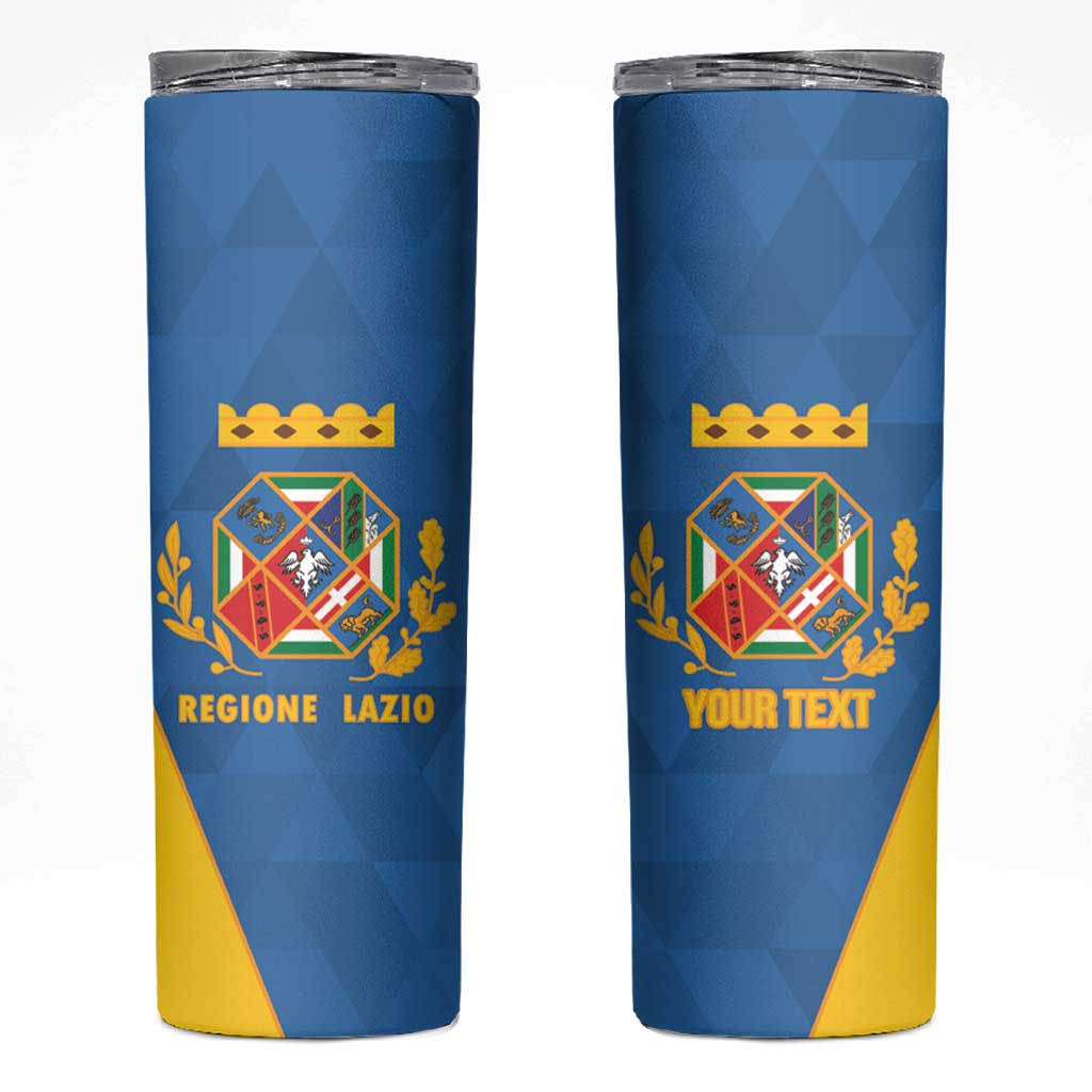 Personalized Italy Lazio Skinny Tumbler Inspiration Flags Style