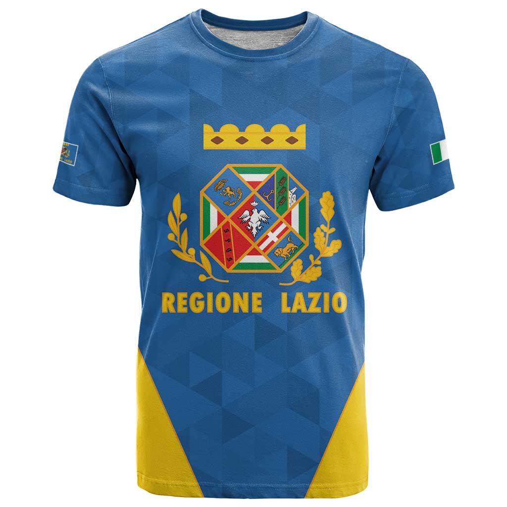 Personalized Italy Lazio T Shirt Inspiration Flags Style