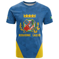 Personalized Italy Lazio T Shirt Inspiration Flags Style