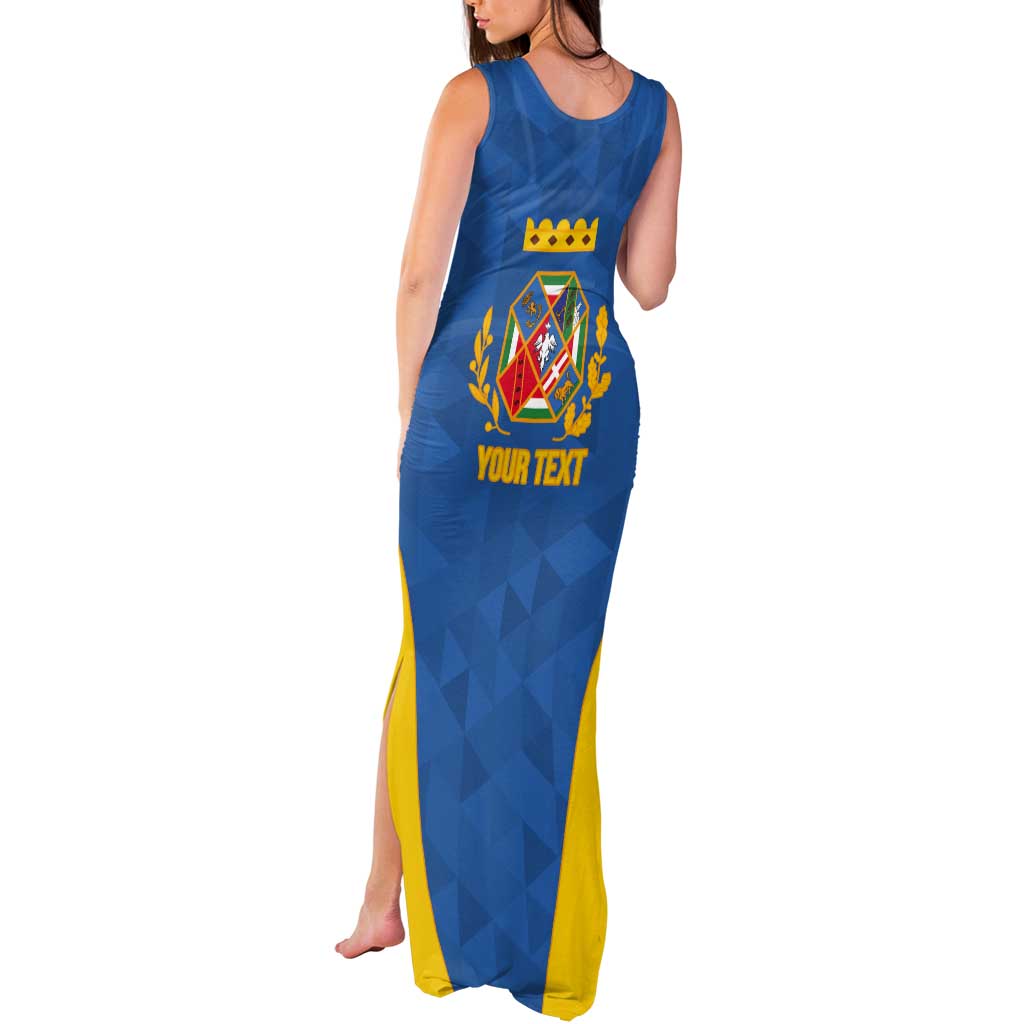 Personalized Italy Lazio Tank Maxi Dress Inspiration Flags Style