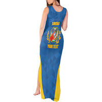 Personalized Italy Lazio Tank Maxi Dress Inspiration Flags Style