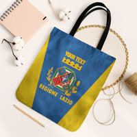 Personalized Italy Lazio Tote Bag Inspiration Flags Style - Wonder Print Shop