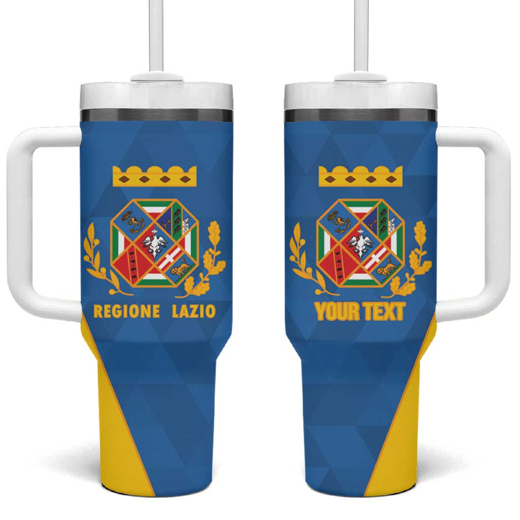 Personalized Italy Lazio Tumbler With Handle Inspiration Flags Style