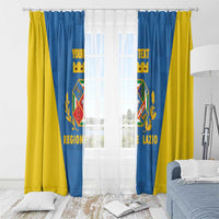 Personalized Italy Lazio Window Curtain Inspiration Flags Style
