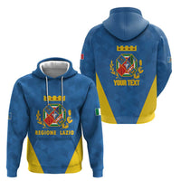 Personalized Italy Lazio Zip Hoodie Inspiration Flags Style