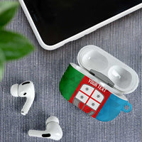 Personalized Italy Liguria AirPods Case Inspiration Flags Style - Wonder Print Shop