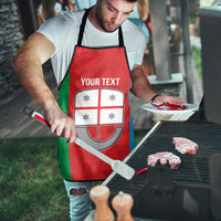 Personalized Italy Liguria Apron Inspiration Flags Style - Wonder Print Shop