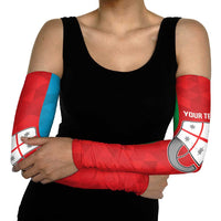 Personalized Italy Liguria Arm Sleeves Inspiration Flags Style - Wonder Print Shop