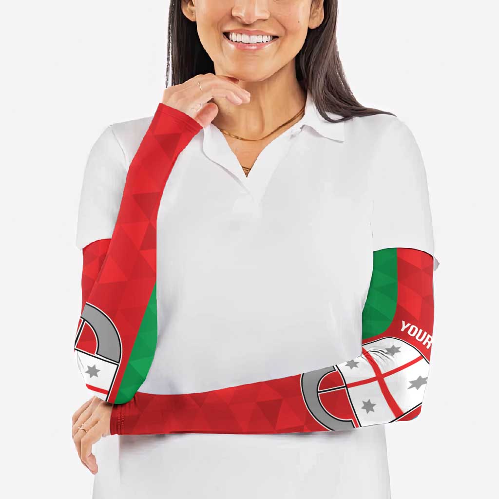 Personalized Italy Liguria Arm Sleeves Inspiration Flags Style - Wonder Print Shop